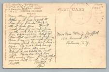 WWII Navy Sailor Soldier Mail from GC Hawley NYC Antique Columbia Postcard 1944 picture