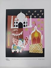 DISNEYLAND Mary Blair It's a Small World 45th Anniversary Lithograph Nordstrom picture