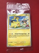 2023 Pokemon Indonesian Worlds Promo Pikachu Sealed 040/SV-P UK Seller picture