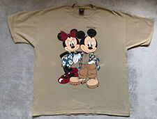 Disney Mickey & Minnie Florida T-Shirt Men’s XL Tan USA Vintage Sherry’s Best picture