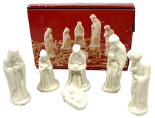 Christmas  Nativity Set by Centurion Collection Bisque 6 Piece picture
