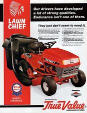 1990 Lawn Chief Model 420 Garden Tractor Original Color Print Ad picture