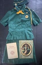 REDUCED Vintage 1950’s-60’s SENIOR GIRL SCOUT 2 PC UNIFORM-HAT-CATALOG-BOOK-TIE picture