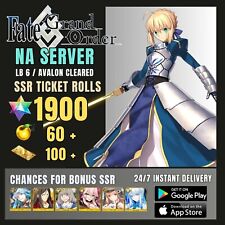 [NA]Fate Grand Order 1900 Reroll LB 6 Cleared FGO picture