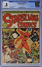 Startling Comics #23 CGC 0.5 Better 1943 Alex Schomburg Cover Hitler Appearance picture