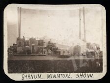 Amazing 1880s Miniature Sideshow Model with Banners Museum Freak Show Rare picture