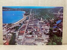 Beautiful Traverse City Michigan Chrome Postcard 558 picture