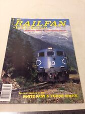 Vintage Railfan Railroad Magazine  March 1989 picture