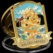 Golden Dragon Challenge Coin picture