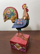 2003 JIM SHORE HEARTWOOD CREEK ROOSTER THE SPIRIT OF COUNTRY  RETIRED  7.5