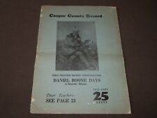 1939 SEPTEMBER 1 COOPER COUNTY RECORD NEWSPAPER - DANIEL BOONE DAYS - NP 2886 picture