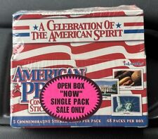 2001 Inkworks American Pride Factory Sealed Box 48 Packs History - TCCCX picture