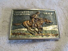 Vintage South Dakota 1889 Ultra Ent Denver Colo 1982 Paula Freed Belt Buckle picture