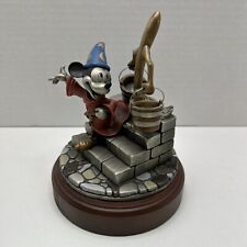 Disney Hudson Creek ENCHANTED BROOM Fine Pewter LE Of 750 Figurine SEE PHOTOS picture