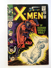 Marvel Comics 1966 March X-Men #18 - Kirby/Roth/Ayers Art - Iceman, Magneto picture