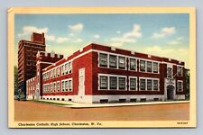 Postcard: Charleston Catholic High School, Charleston, W.Va. picture
