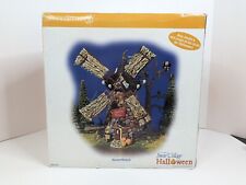Dept 56 Snow Village Halloween Haunted Windmill 2003 #55345 *See Video* Tested picture