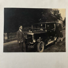 Vintage Car Automobile Driver Photo Photograph - Jewett Car ? Modern Era Print  picture