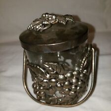 Small Silverplate Jelly Candy Nuts Serving Dish Vessel picture