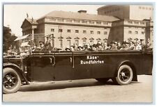 c1910's Berlin Germany Potsdam Bus Tour Car Unposted Antique RPPC Photo Postcard picture