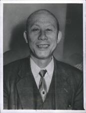 1960 Press Photo smiling bald man wearing suit 1960 - dfpb24083 picture