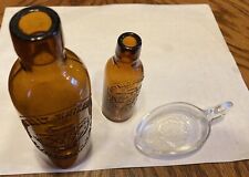 Antique Duffy Malt Whiskey Samples And A Spoon picture