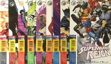 Tangent Superman's Reign 9 Comic lot issues # 1 3 4 5 6 7 8 9 10 VF to NM picture