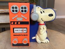Vintage Peanuts Snoopy's Hi- Fi Radio AM Tabletop picture