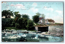 1907 Rocky View, Upper Bridge Waldoboro Maine ME Posted Antique Postcard picture