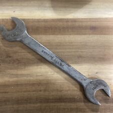 Vintage Firestone 221 Open-End Wrench No 1727 Chrome Alloy 9/16