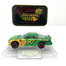 John Deere Vintage y2k Nascar Chad Little #97 Die Cast Race Car with Stand 1/64 picture