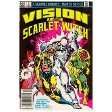 Vision and the Scarlet Witch (1982 series) #2 Newsstand in F. Marvel comics [i@ picture
