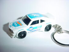 HOT 3D WHITE MAZDA RX-3 CUSTOM KEYCHAIN keyring key racing RX3 BLING hot wheels picture