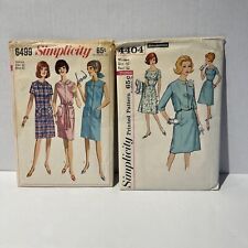 Vintage Women’s Dress Patterns Simplicity Size 40 Bust 42 1960s Classic Style Cu picture