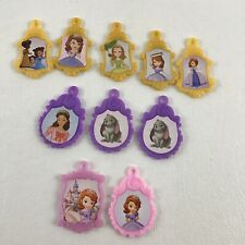 Disney Princess Sofia The First Play Jewelry Necklace Charms Pendants Lot Set picture
