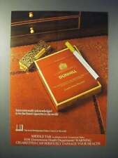 1978 Dunhill Cigarette Ad - Internationally Acknowledged picture