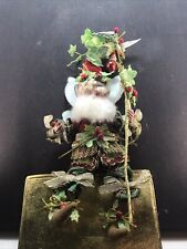 Mark Roberts Holly and Ivy 11”Collectible Christmas Fairy    Small  box included picture