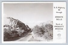 Postcard RPPC US Highway 89 Granite Dells Prescott Arizona picture