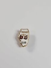 Chicago Club Tie Tack w/ Chain & Bar Members Only Private Club RARE 1/10 10K picture