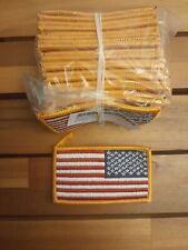 Lot Of 2 US Flag Reverse Patch – With Hook and Loop, 2