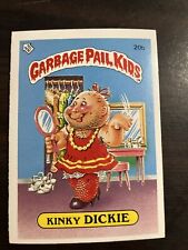 Garbage Pail Kids GPK UK mini Kinky Dickie vintage 1985 British Series 1 picture