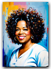 Oprah Winfrey Sketch Card Print - Exclusive Art Trading Card #1 PR500 picture