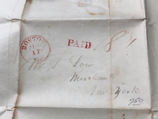 Envelope Postal Cover Letter Boston MA MS? 1875 SE51 Cancel Stamp picture