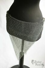 Aluminum Medieval Knight Chainmail Skirt 10 mm Butted Halloween picture
