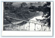 1915 View Of Park Avenue Bridge Walton New York NY Posted Antique Postcard picture