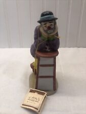 Flambro Emmett Kelly Jr Miniature Collection “Why Me” Clown Figurine 1984  picture
