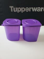 Tupperware Fresh N Cool Set of 2 Modular Containers  6 cup Each Sale picture