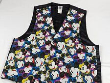Disney Mickey Mouse Suit Vest Vintage Minnie Sleeveless Womans Size Medium  picture