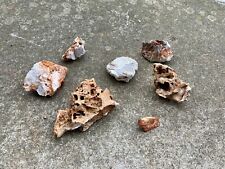 Small Rock Pieces Druzy Missouri Quartz Stone Crystals Banding picture