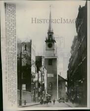 1954 Press Photo The Old North Church in Boston, Massachusetts - lry13331 picture